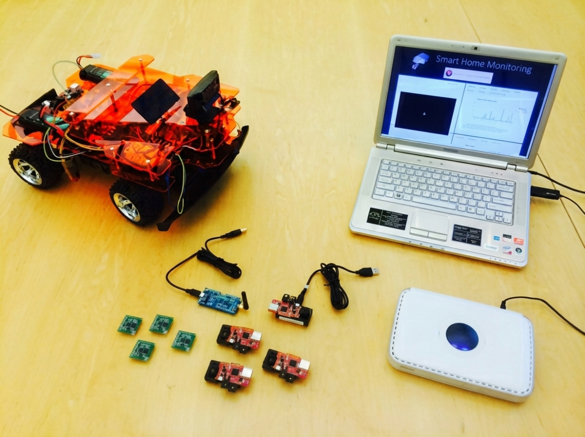 A Hybrid Home Monitoring System